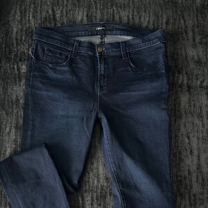 J Brand Women's Midnight Blue Skinny Jeans